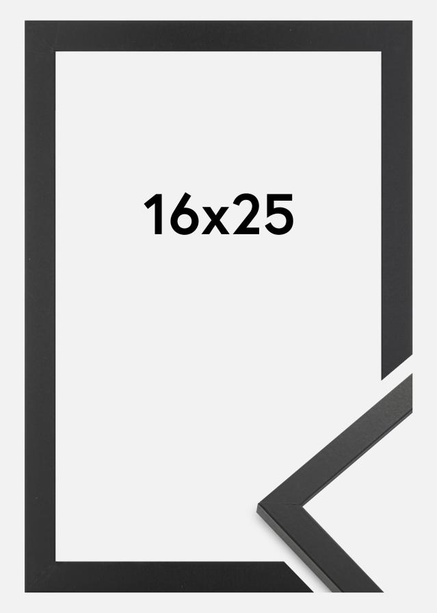 Jämtlands Ramfabrik Frame Trendy Acrylic glass Black 16x25 cm
