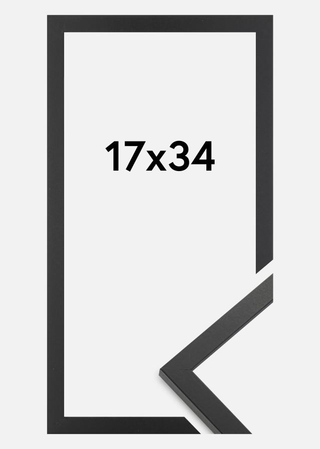 Jämtlands Ramfabrik Frame Trendy Acrylic glass Black 17x34 cm