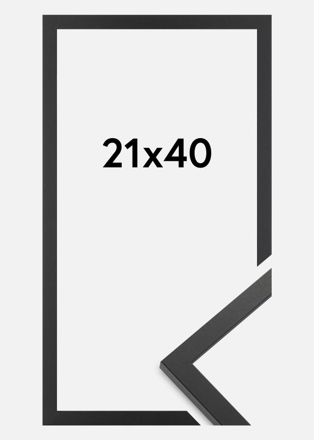 Jämtlands Ramfabrik Frame Trendy Acrylic glass Black 21x40 cm