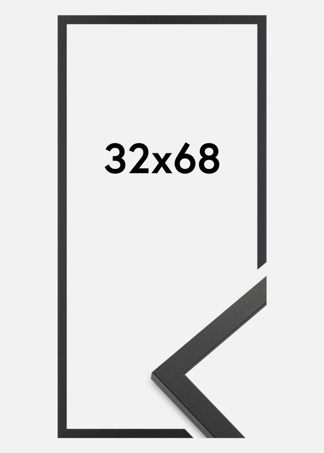 Jämtlands Ramfabrik Frame Trendy Acrylic glass Black 32x68 cm
