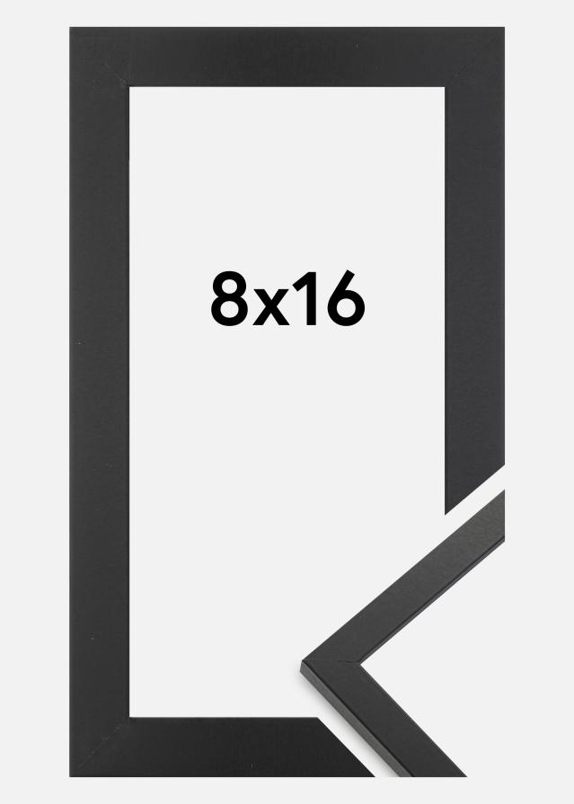 Jämtlands Ramfabrik Frame Trendy Acrylic glass Black 8x16 cm