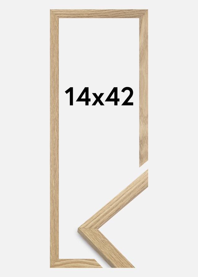 Jämtlands Ramfabrik Frame Trendy Acrylic glass Oak 14x42 cm