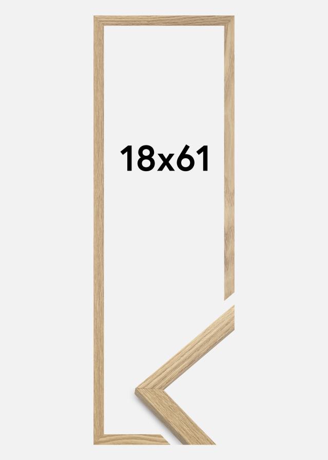 Jämtlands Ramfabrik Frame Trendy Acrylic glass Oak 18x61 cm