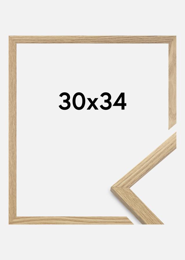 Jämtlands Ramfabrik Frame Trendy Acrylic glass Oak 30x34 cm