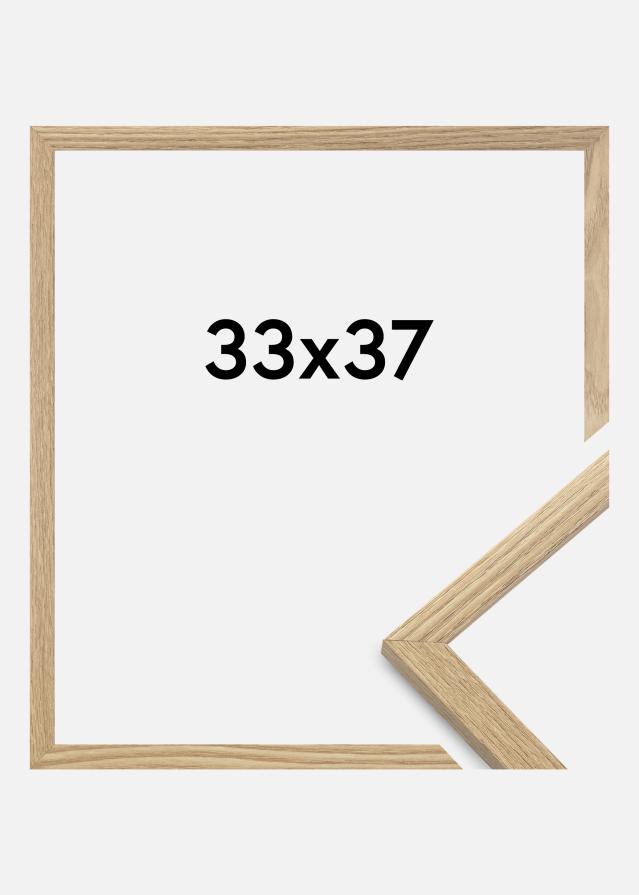 Jämtlands Ramfabrik Frame Trendy Acrylic glass Oak 33x37 cm