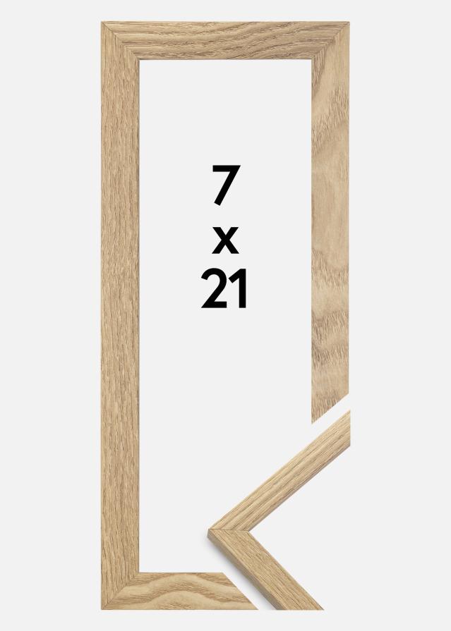 Jämtlands Ramfabrik Frame Trendy Acrylic glass Oak 7x21 cm