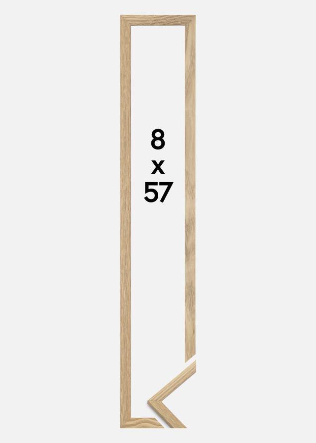 Jämtlands Ramfabrik Frame Trendy Acrylic glass Oak 8x57 cm