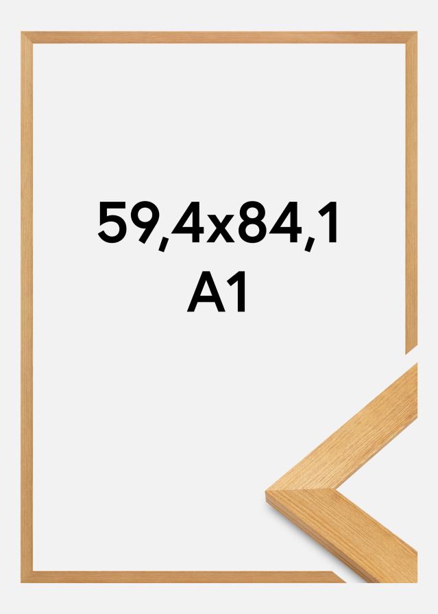 Jämtlands Ramfabrik Frame Sandra Acrylic Glass Oak 59.4x84.1 cm (A1)