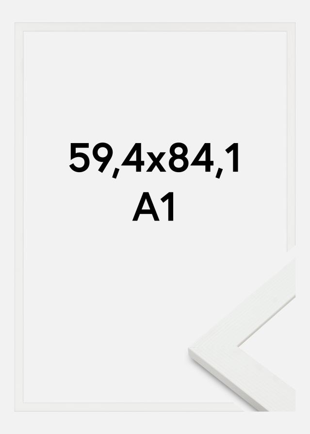 Jämtlands Ramfabrik Frame Sandra Acrylic Glass White 59.4x84.1 cm (A1)