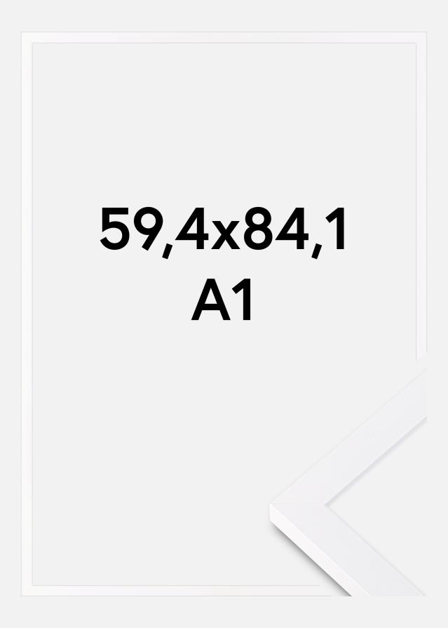 BGA Frame Selection Acrylic Glass White 59.4x84 cm (A1)