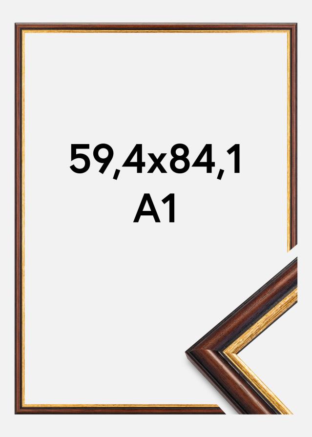 Galleri 1 Frame Siljan Acrylic Glass Brown 59.4x84 cm (A1)