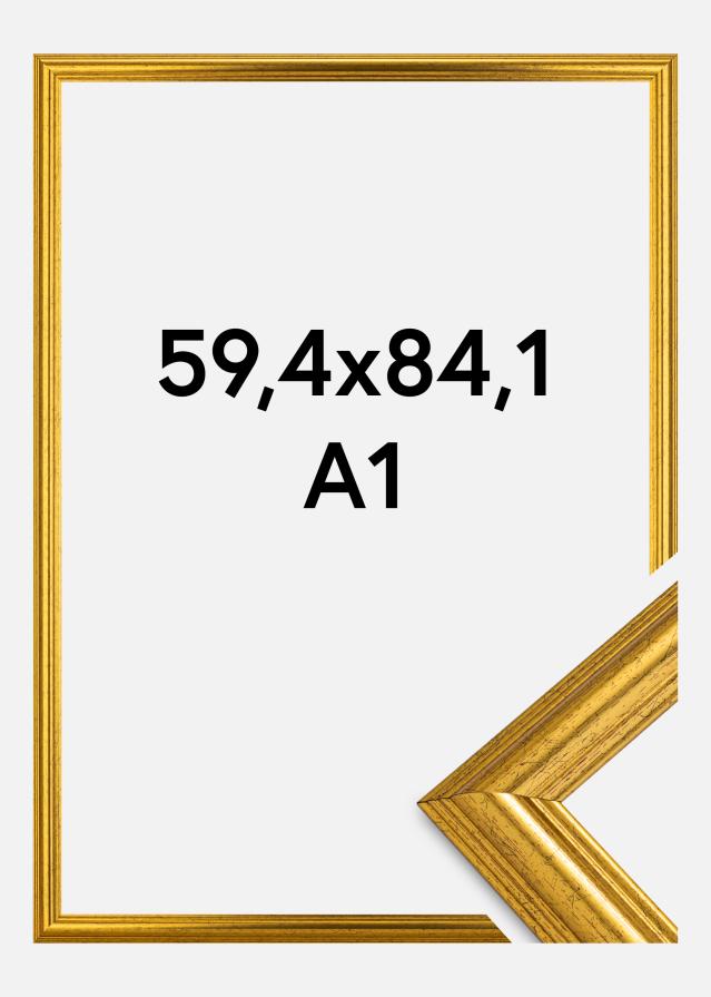 Galleri 1 Frame Old Fashion Gold 59,4x84,1 cm (A1)