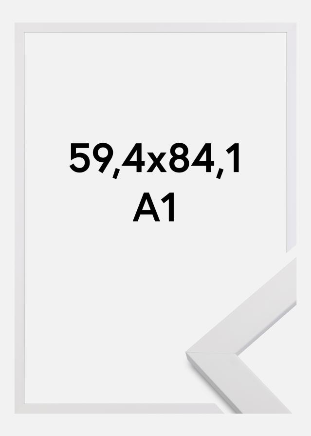 Galleri 1 Frame White Wood Acrylic glass 59.4x84 cm (A1)