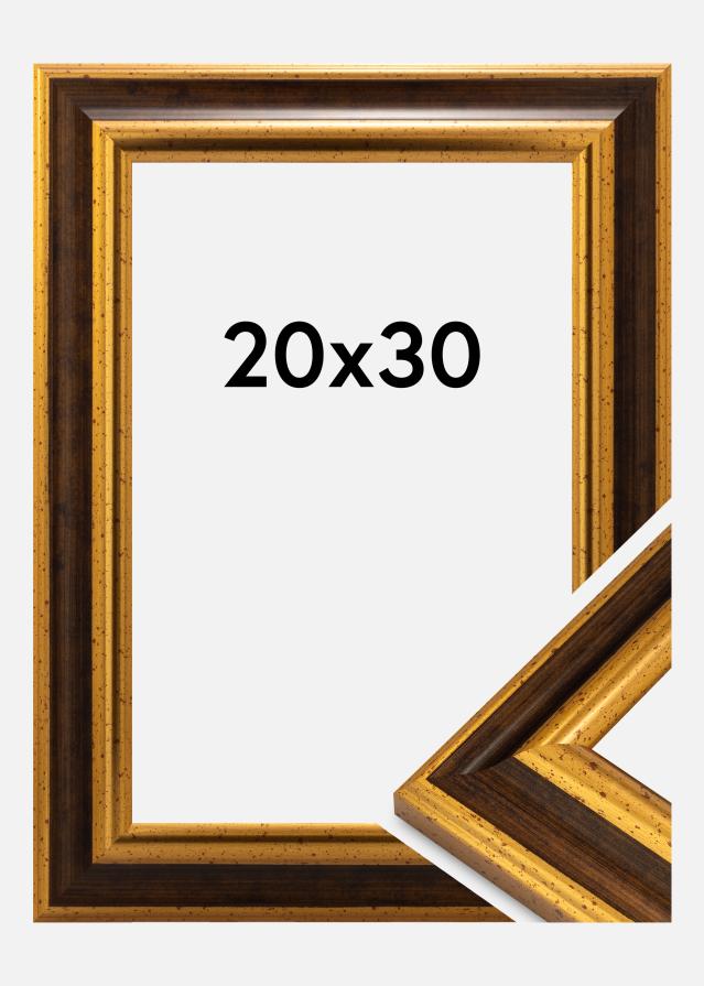 Jämtlands Ramfabrik Frame Aberystwyth Acrylic Glass Gold 20x30 cm