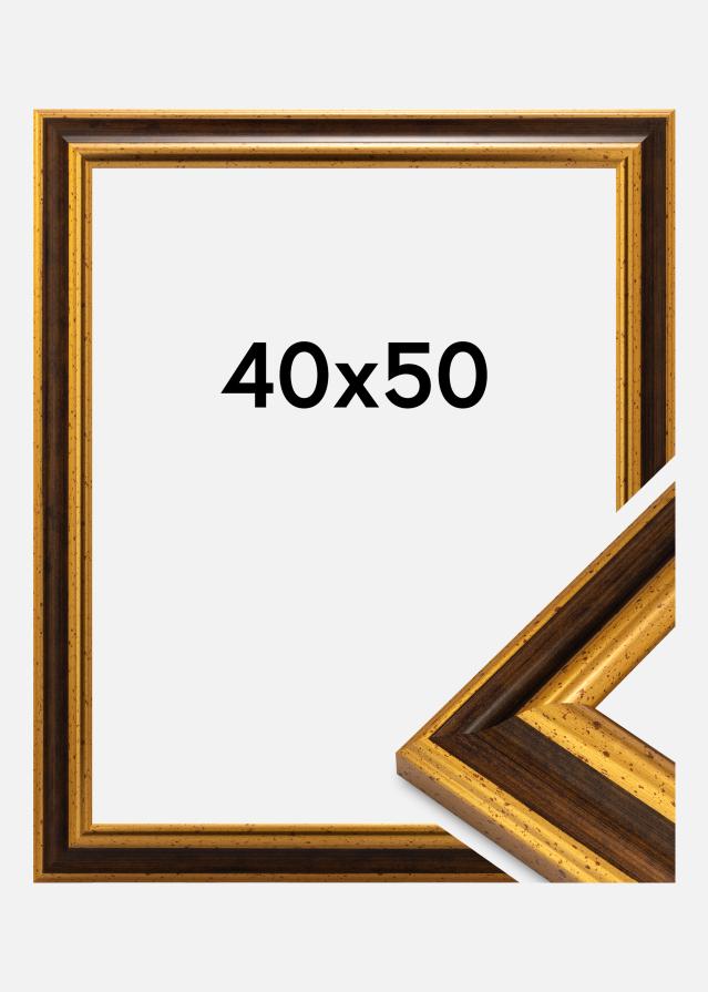 Jämtlands Ramfabrik Frame Aberystwyth Acrylic Glass Gold 40x50 cm