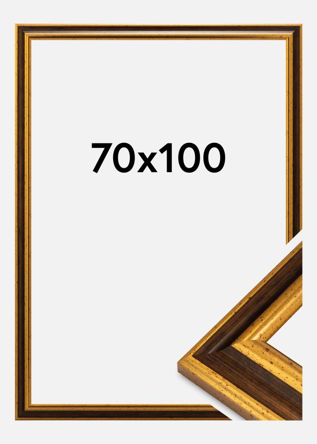 Jämtlands Ramfabrik Frame Aberystwyth Acrylic Glass Gold 70x100 cm