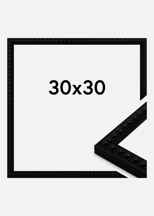 Jämtlands Ramfabrik Frame Perla Acrylic Glass Black 30x30 cm