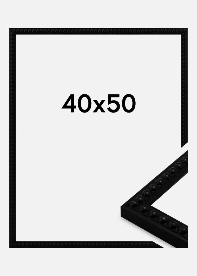 Jämtlands Ramfabrik Frame Perla Acrylic Glass Black 40x50 cm