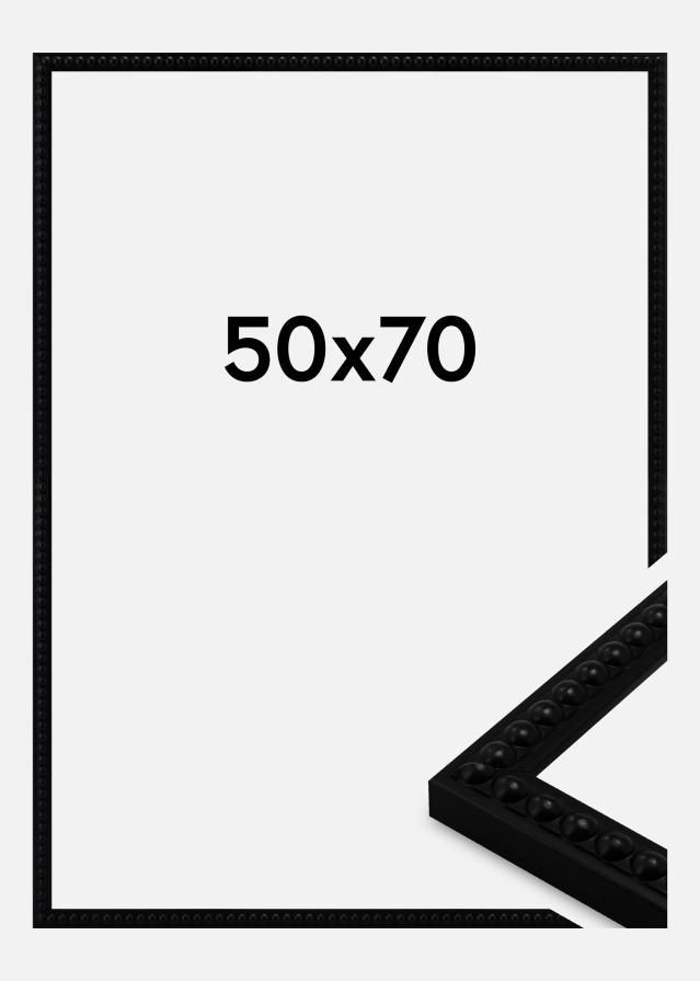 Jämtlands Ramfabrik Frame Perla Acrylic Glass Black 50x70 cm