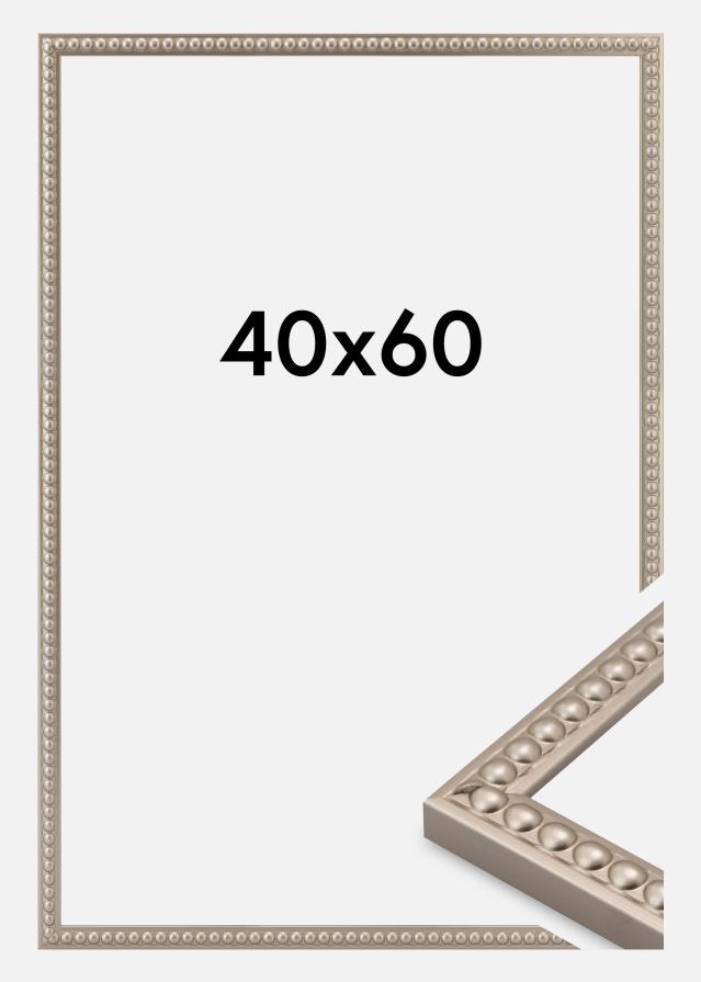 Jämtlands Ramfabrik Frame Perla Acrylic Glass Champagne 40x60 cm