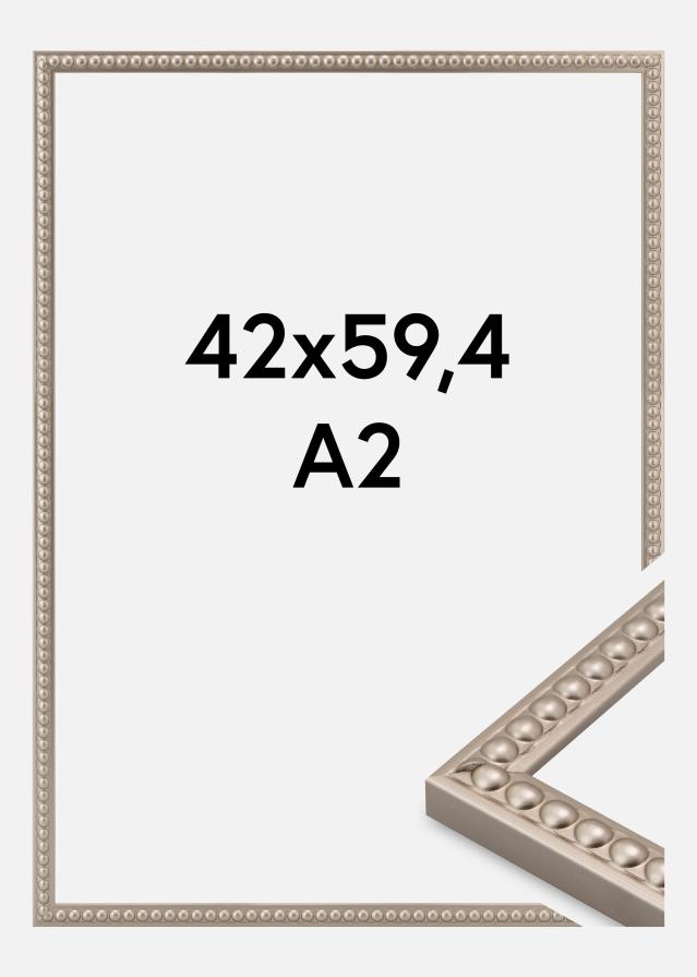 Jämtlands Ramfabrik Frame Perla Acrylic Glass Champagne 42x59.4 cm (A2)