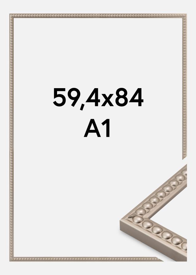 Jämtlands Ramfabrik Frame Perla Acrylic Glass Champagne 59.4x84 cm (A1)