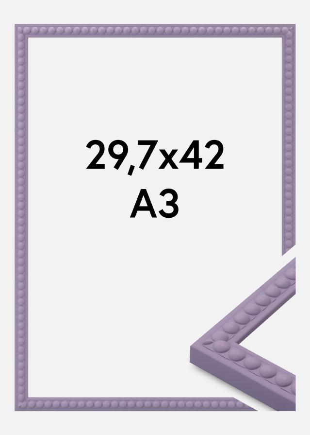 Jämtlands Ramfabrik Frame Perla Acrylic Glass Purple 29.7x42 cm (A3)