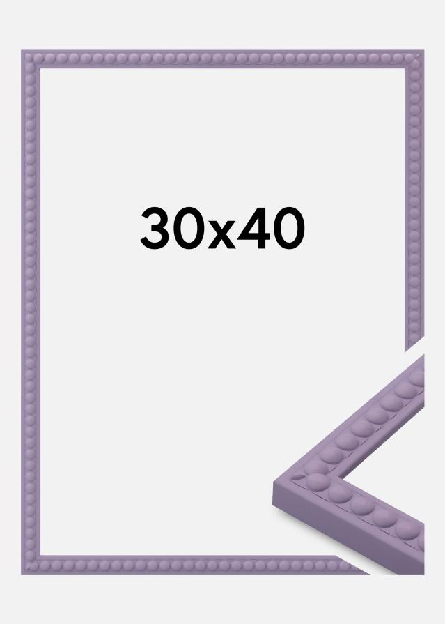 Jämtlands Ramfabrik Frame Perla Acrylic Glass Purple 30x40 cm