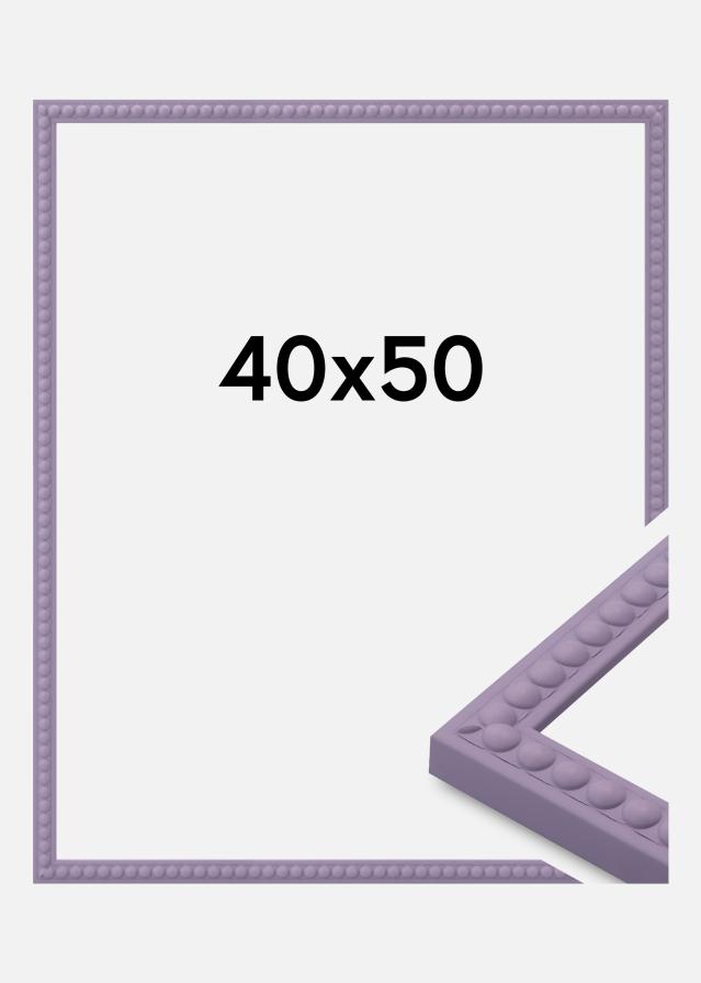 Jämtlands Ramfabrik Frame Perla Acrylic Glass Purple 40x50 cm