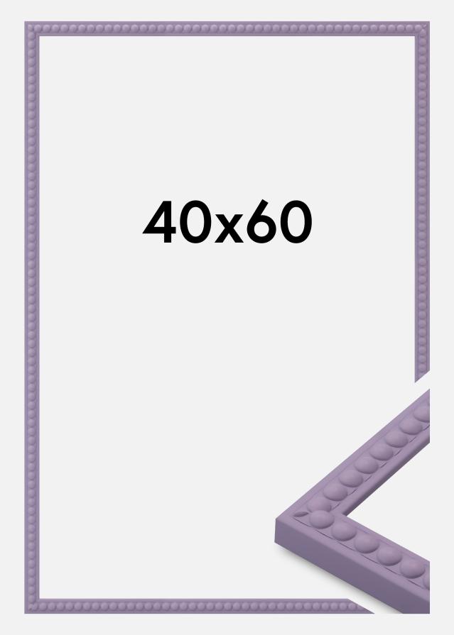 Jämtlands Ramfabrik Frame Perla Acrylic Glass Purple 40x60 cm