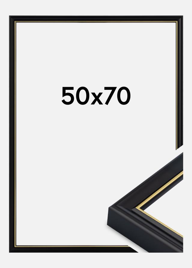 Jämtlands Ramfabrik Frame Canterbury Acrylic Glass Black 50x70 cm
