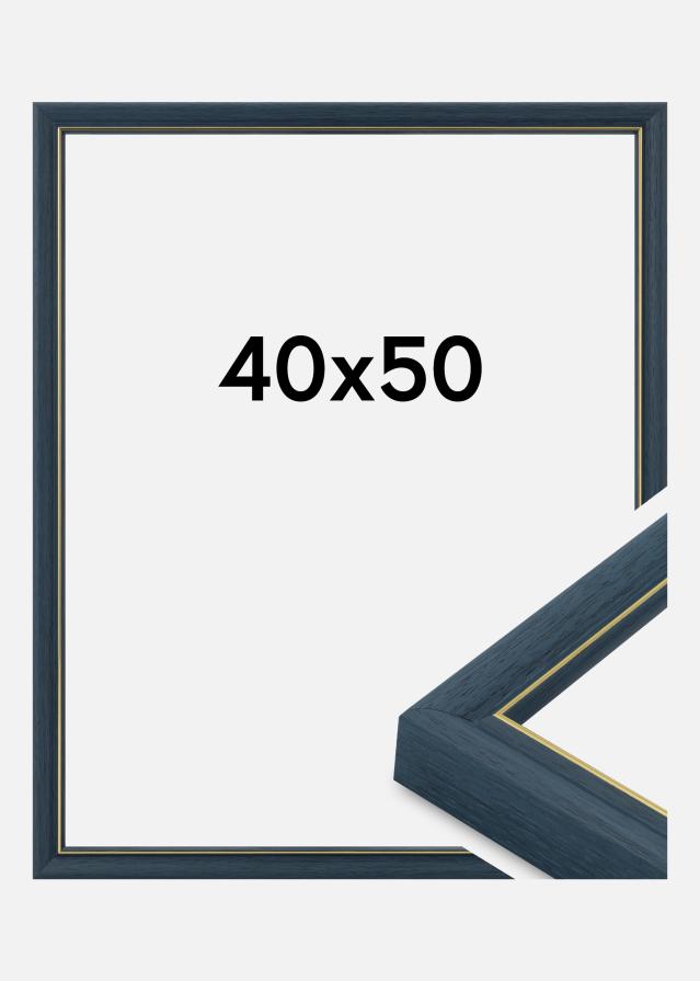 Jämtlands Ramfabrik Frame Canterbury Acrylic Glass Blue 40x50 cm