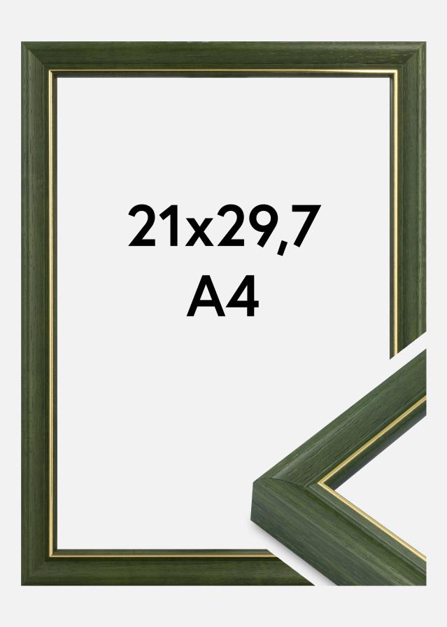 Jämtlands Ramfabrik Frame Canterbury Acrylic Glass Green 21x29.7 cm (A4)