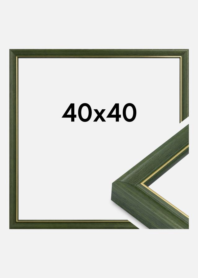 Jämtlands Ramfabrik Frame Canterbury Acrylic Glass Green 40x40 cm