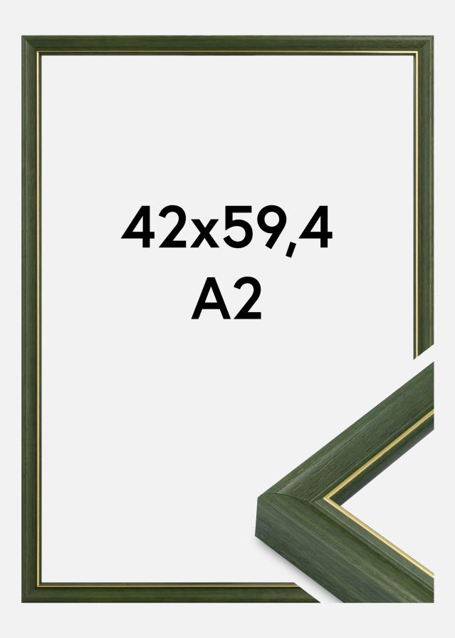 Jämtlands Ramfabrik Frame Canterbury Acrylic Glass Green 42x59.4 cm (A2)