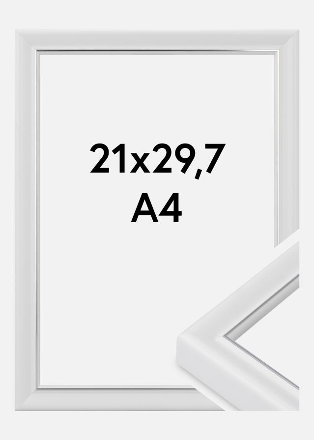 Jämtlands Ramfabrik Frame Canterbury Acrylic Glass White 21x29.7 cm (A4)