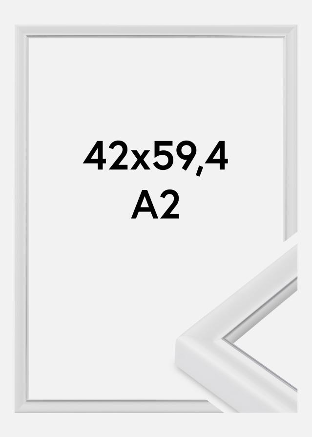 Jämtlands Ramfabrik Frame Canterbury Acrylic Glass White 42x59.4 cm (A2)