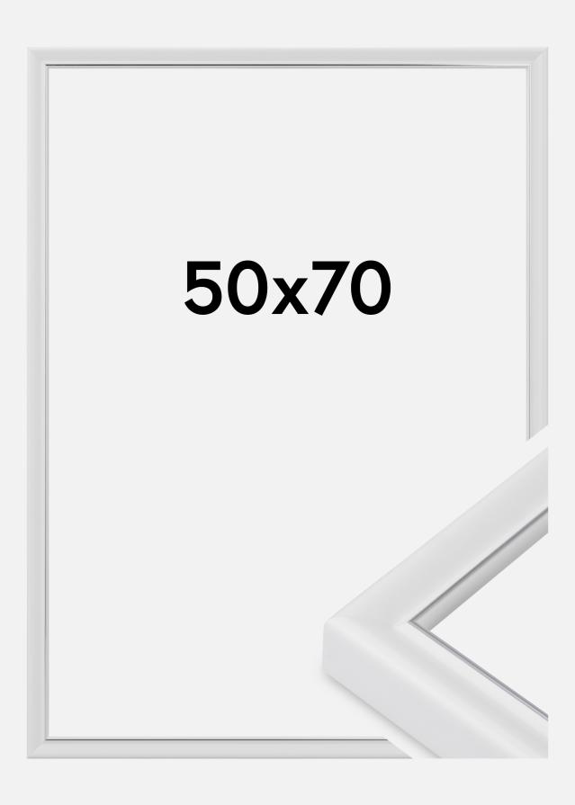 Jämtlands Ramfabrik Frame Canterbury Acrylic Glass White 50x70 cm