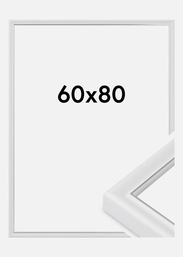 Jämtlands Ramfabrik Frame Canterbury Acrylic Glass White 60x80 cm