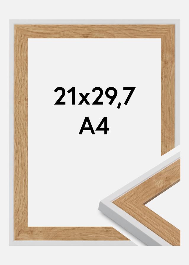 Jämtlands Ramfabrik Frame Clearline Acrylic Glass White 21x29.7 cm (A4)