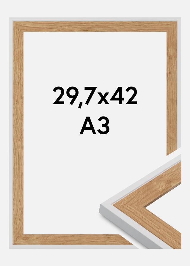 Jämtlands Ramfabrik Frame Clearline Acrylic Glass White 29.7x42 cm (A3)