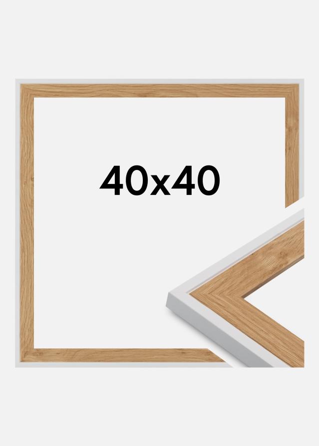 Jämtlands Ramfabrik Frame Clearline Acrylic Glass White 40x40 cm