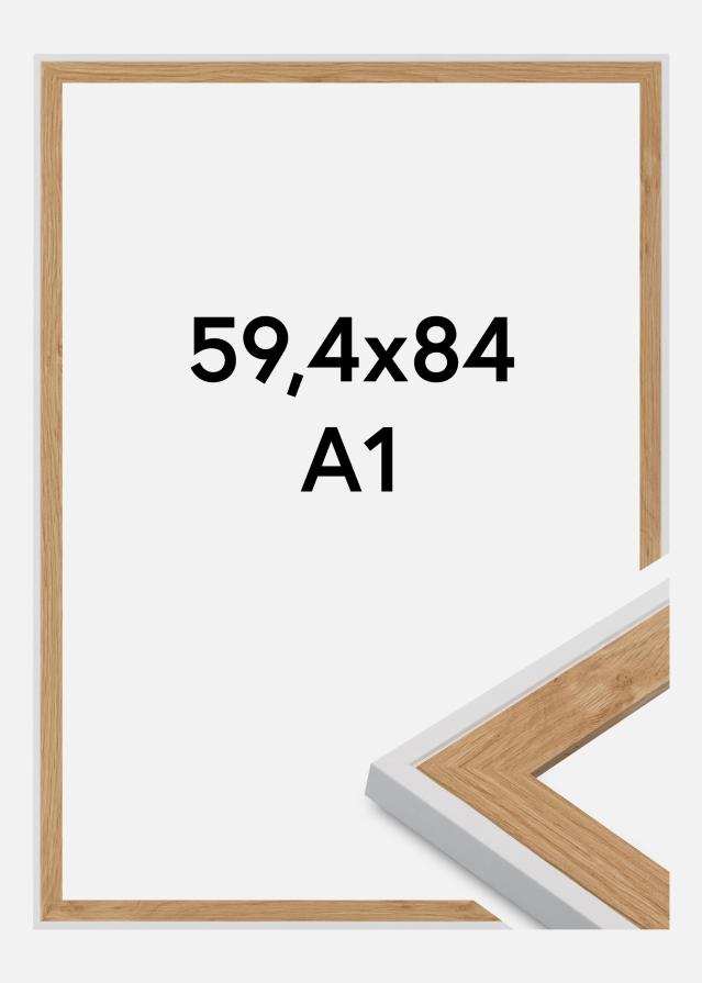 Jämtlands Ramfabrik Frame Clearline Acrylic Glass White 59.4x84 cm (A1)