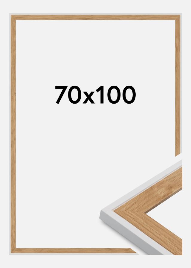 Jämtlands Ramfabrik Frame Clearline Acrylic Glass White 70x100 cm