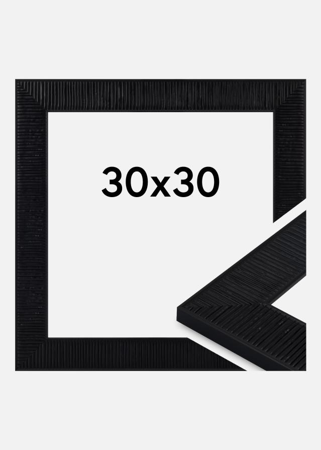 Jämtlands Ramfabrik Frame Lund Acrylic Glass Black 30x30 cm