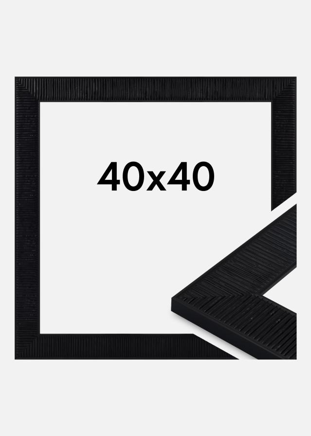 Jämtlands Ramfabrik Frame Lund Acrylic Glass Black 40x40 cm