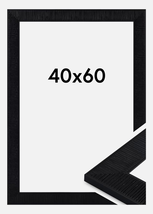 Jämtlands Ramfabrik Frame Lund Acrylic Glass Black 40x60 cm