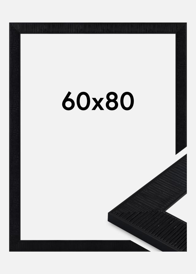 Jämtlands Ramfabrik Frame Lund Acrylic Glass Black 60x80 cm