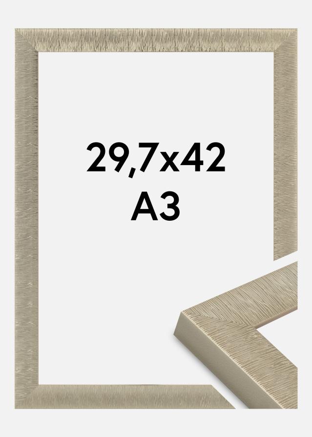 Jämtlands Ramfabrik Frame Sahara Acrylic Glass Champagne 29.7x42 cm (A3)