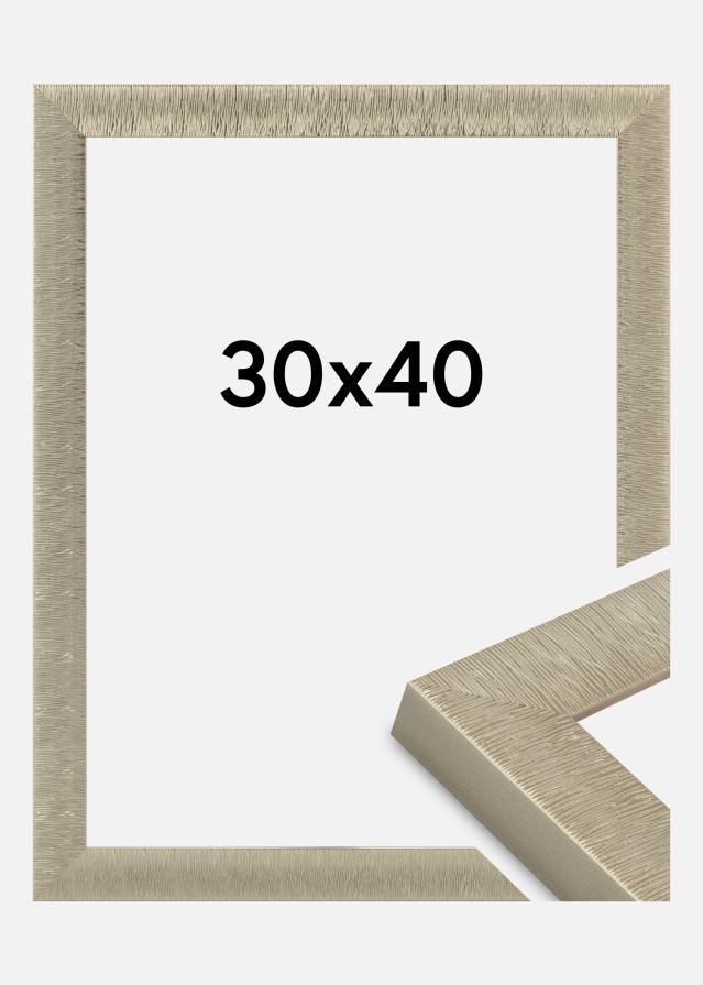 Jämtlands Ramfabrik Frame Sahara Acrylic Glass Champagne 30x40 cm